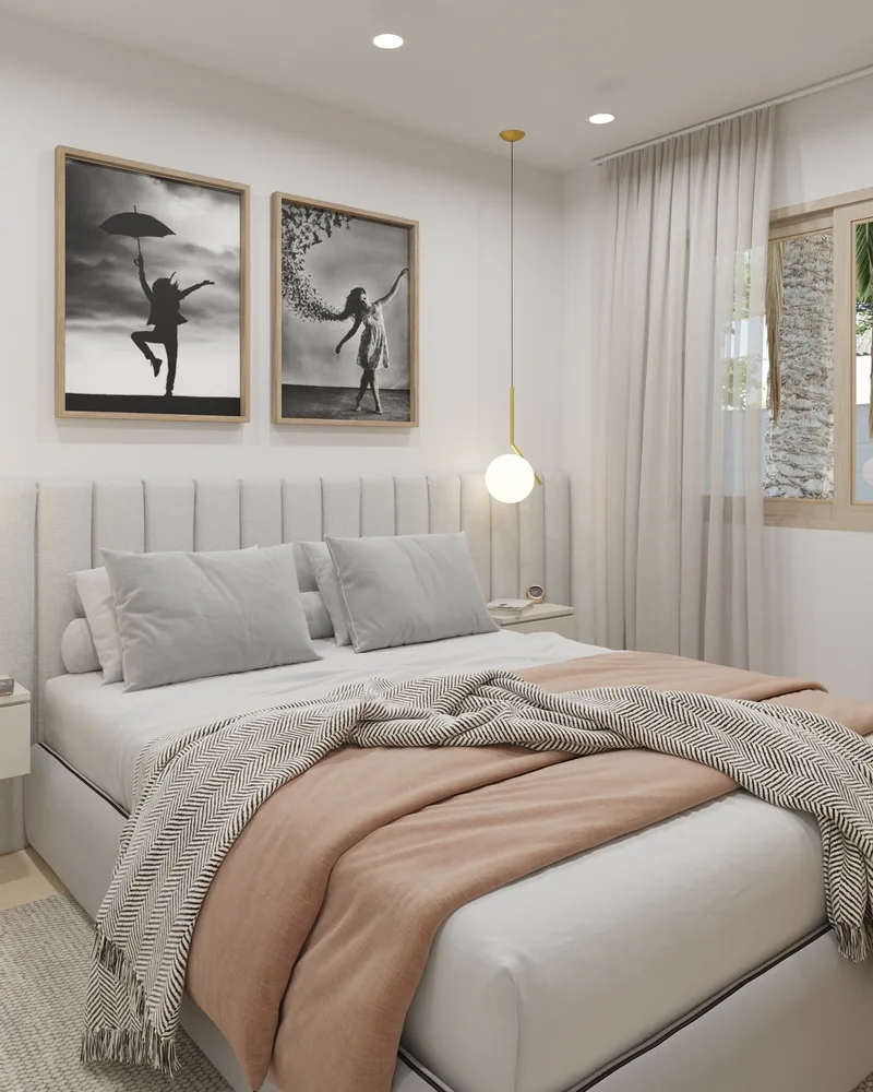 Dormitorio principal de Casa Mulder