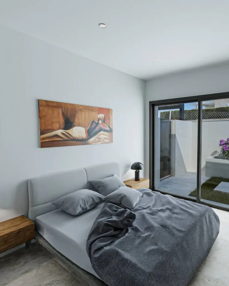 Dormitorio principal con salida al patio